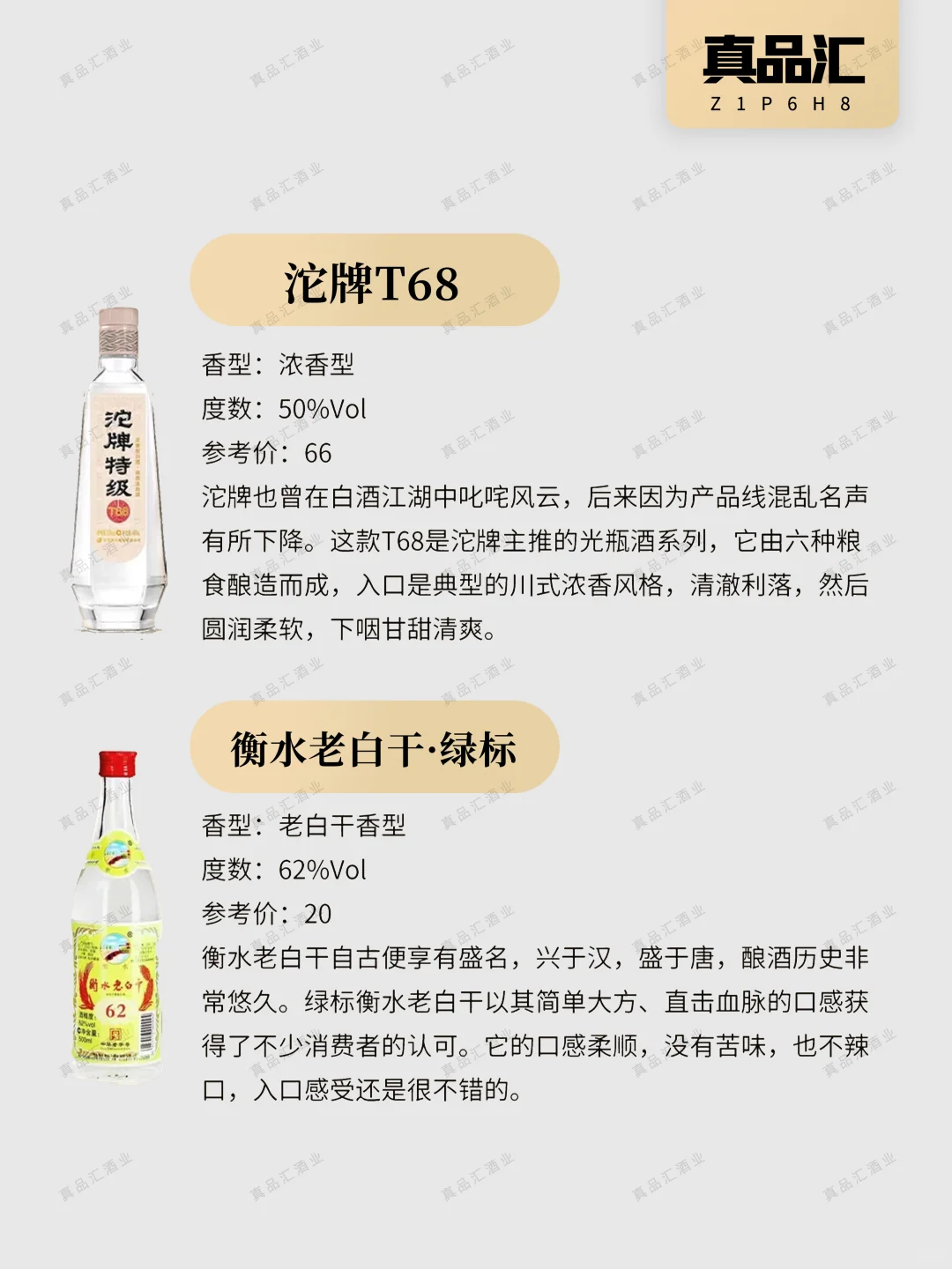 白酒中的十大高人气“光瓶酒”，你都尝过吗❓
