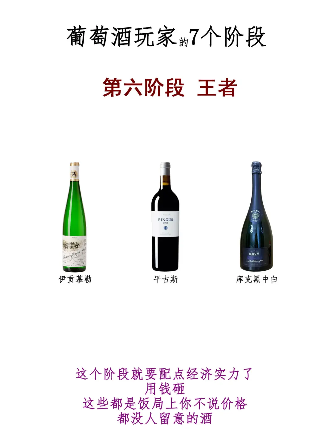 看看你喝葡萄酒在哪个段位！？我先来，我在