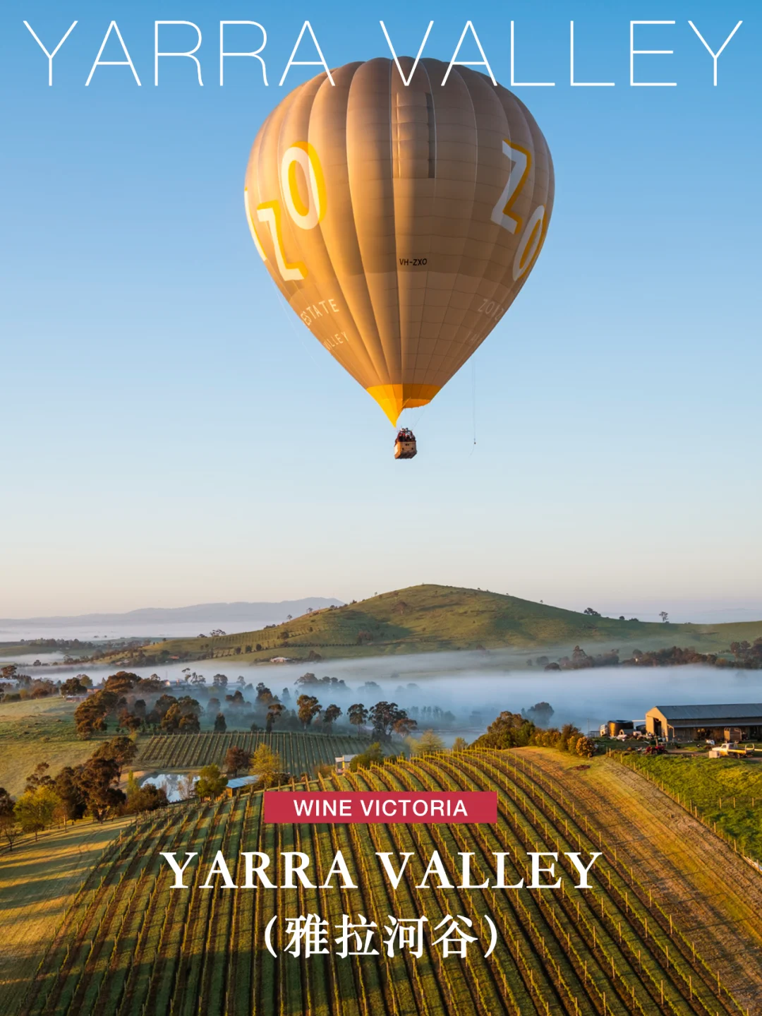 维多利亚州著名葡萄酒产区盘点 1️⃣