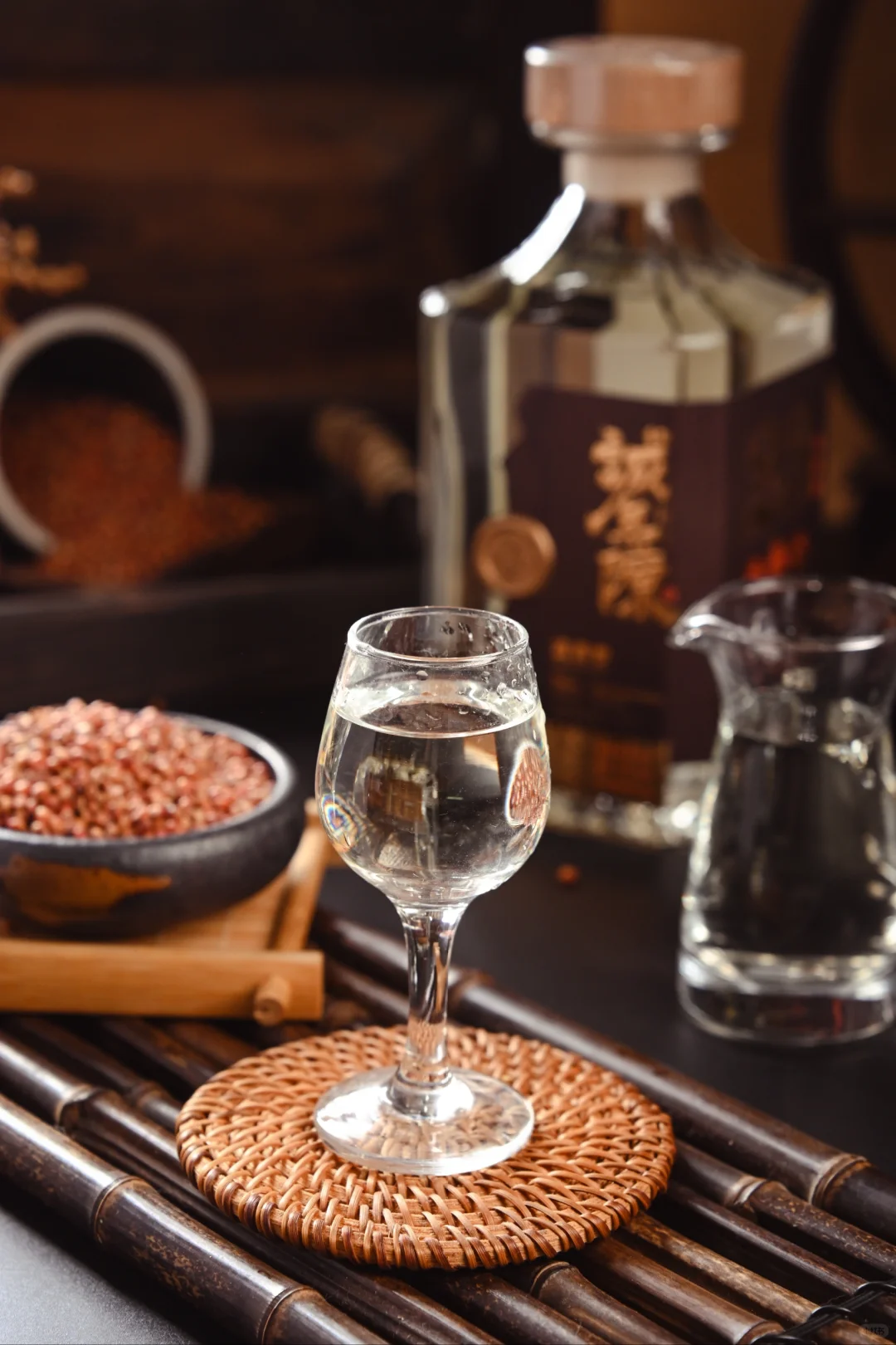 白酒拍摄