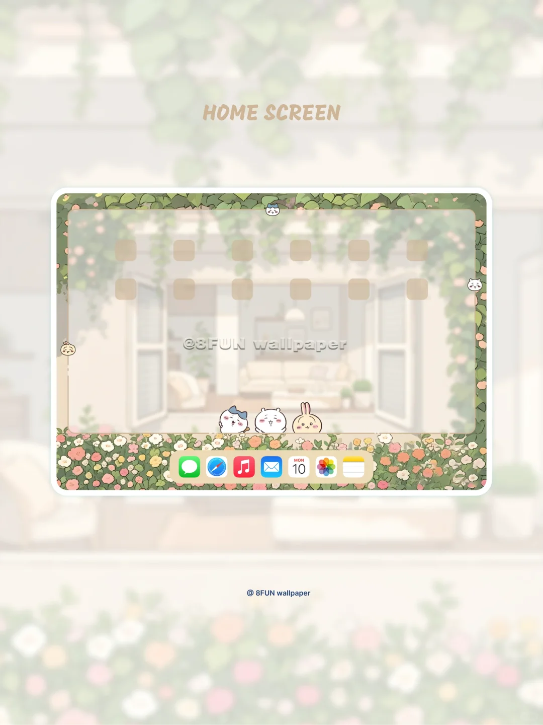 春日来信?丨chiikawa吉伊卡哇平板ipad壁纸