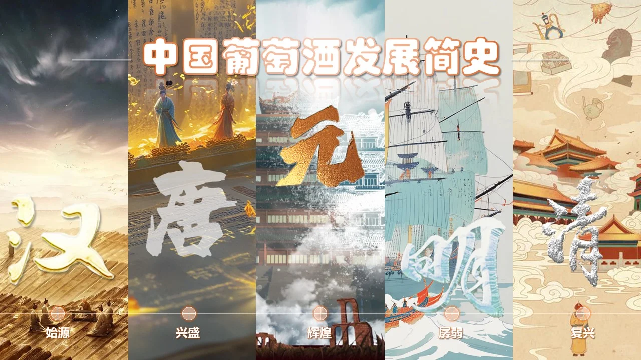 五张图带你了解中国葡萄酒发展简史(古)