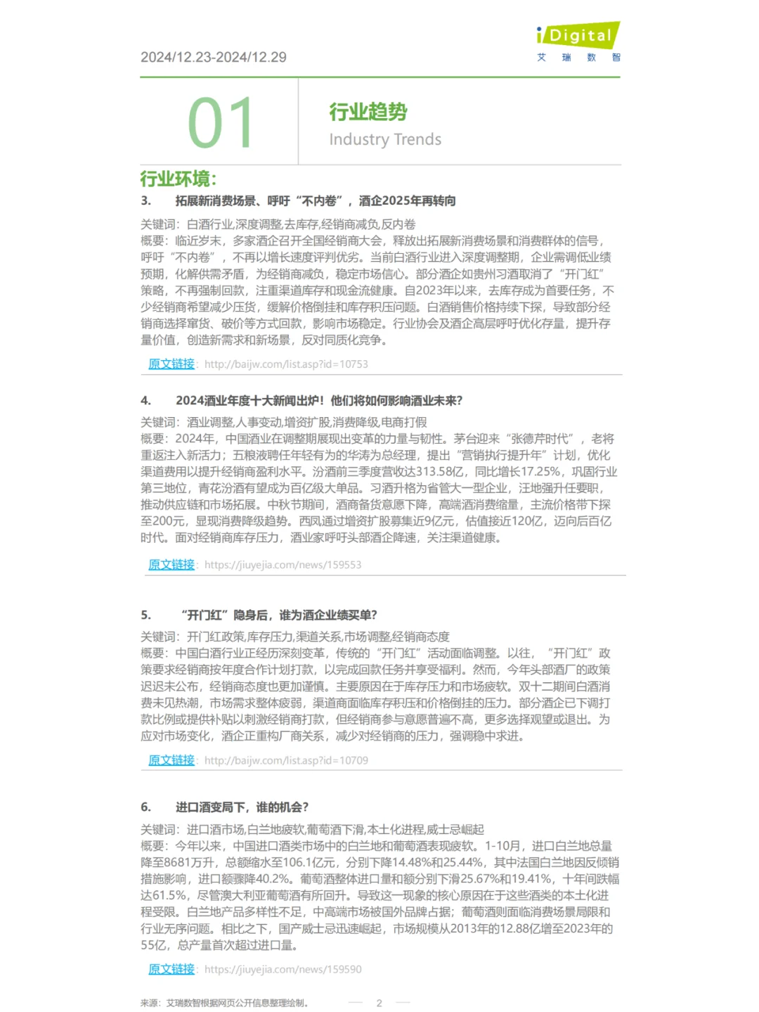 酒行业周度市场观察:趋势、挑战与机遇