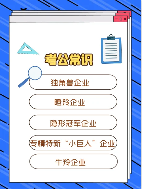 考公常见的企业名词！！！！