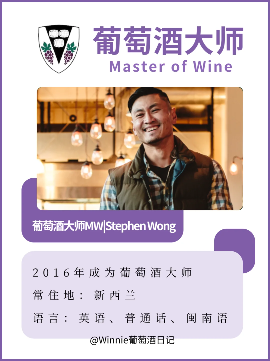 吐血整理❗中国葡萄酒大师?年仅新晋五位