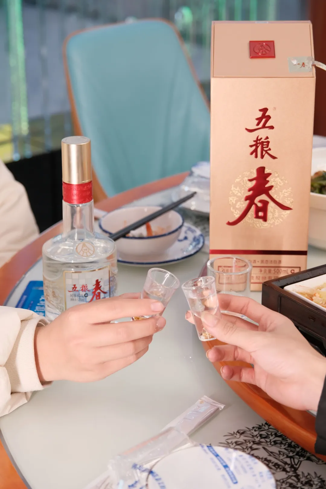 第一次喝白酒，说实话，有点上头⁉️