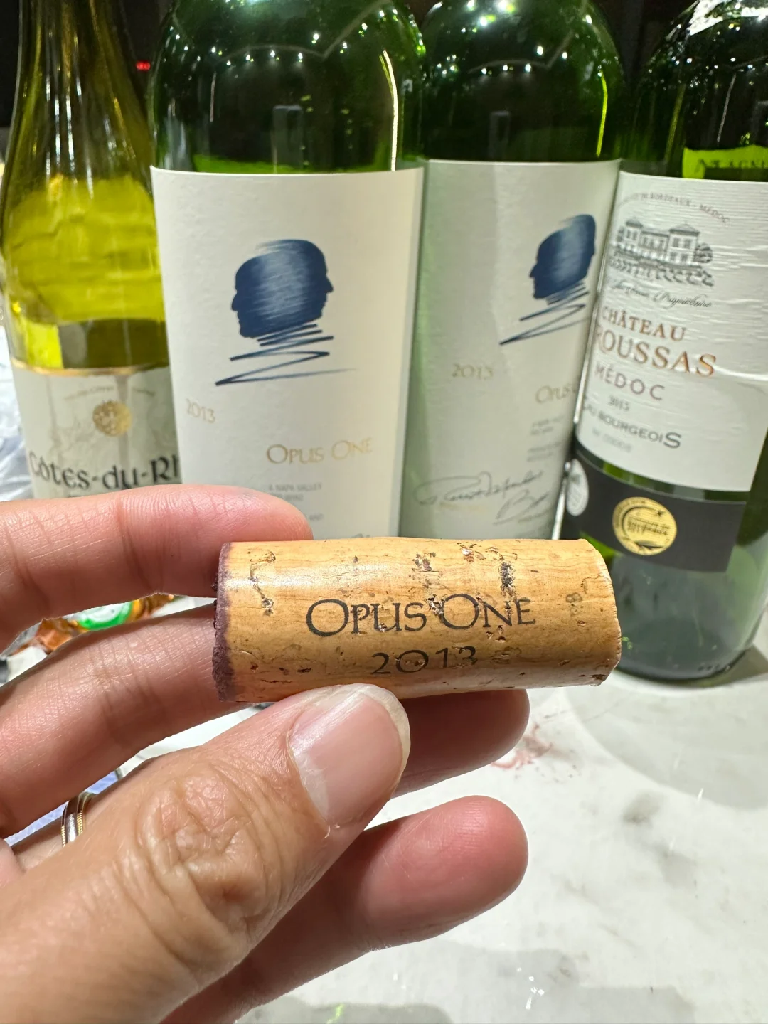 一个晚上吨两瓶 opus one 是什么感觉