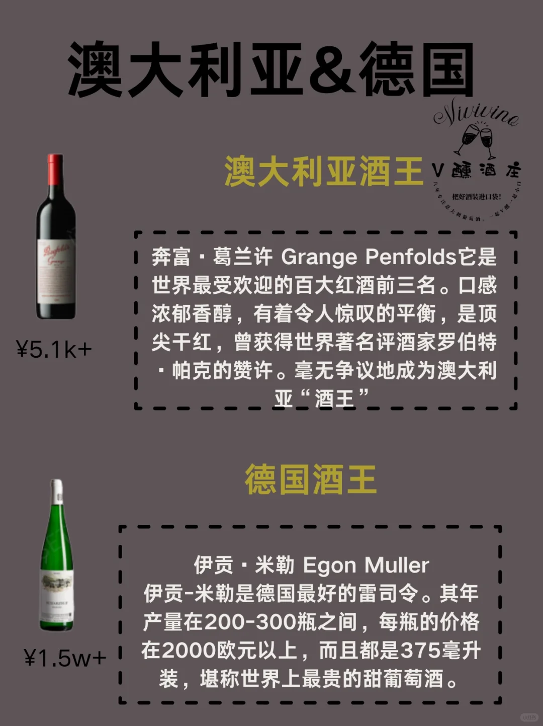 ? 这8款葡萄酒，才是真正的“酒王”！?✨