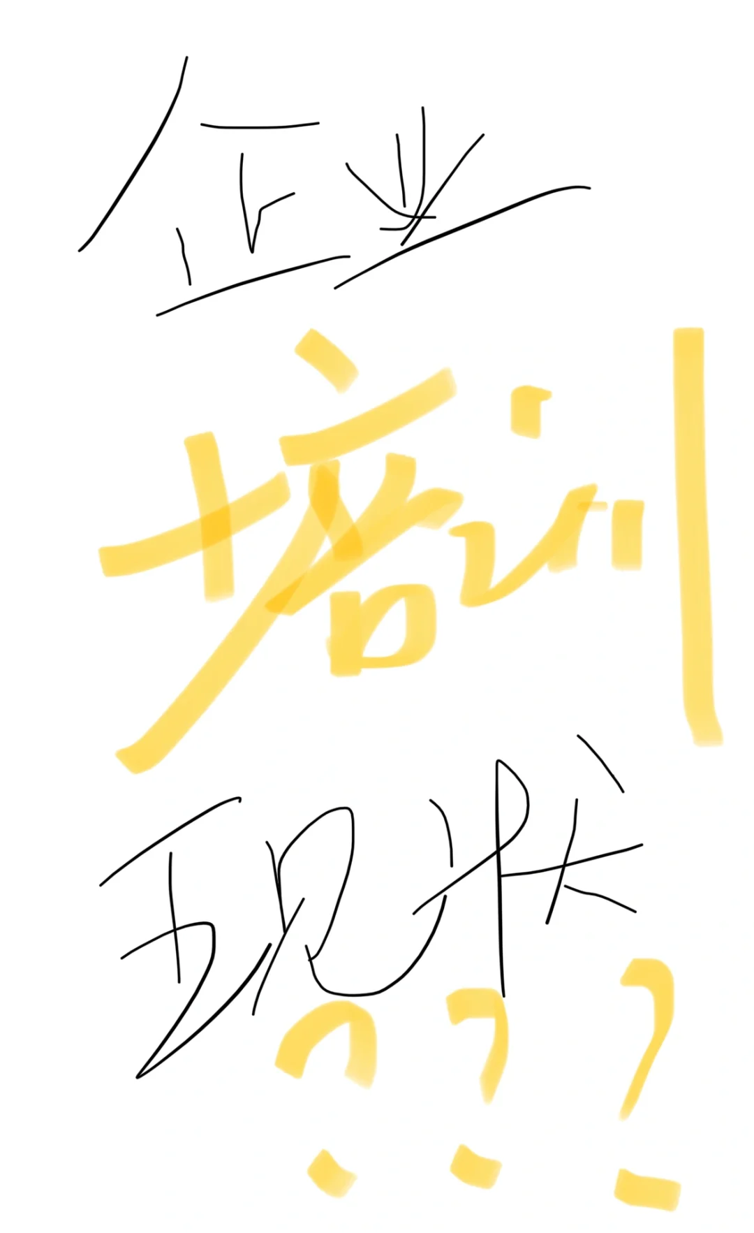 企业培训现阶段发展情况