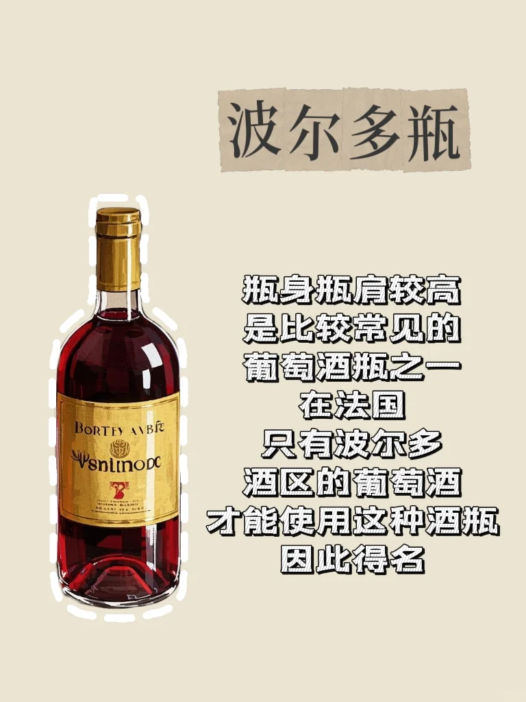 葡萄酒的基本资料(三)?看酒瓶知出处