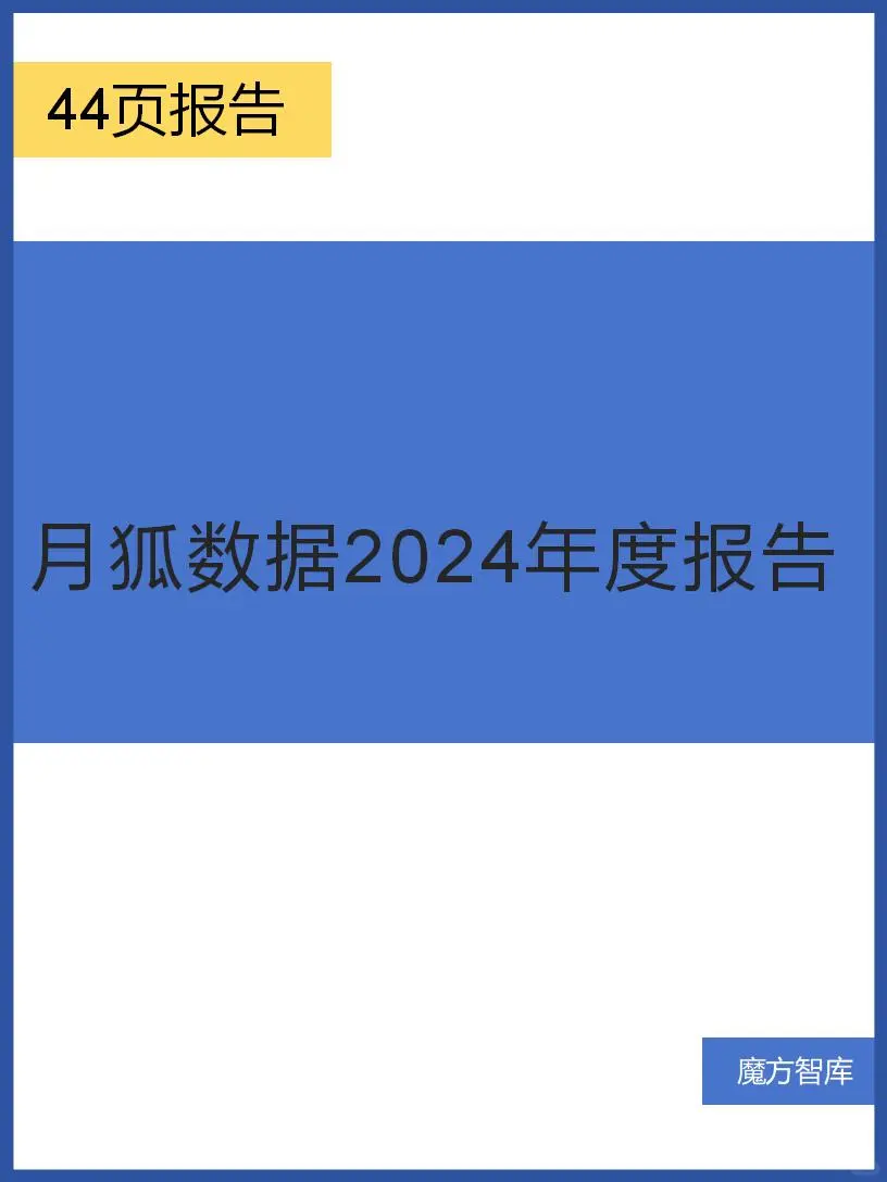 月狐数据2024年度报告