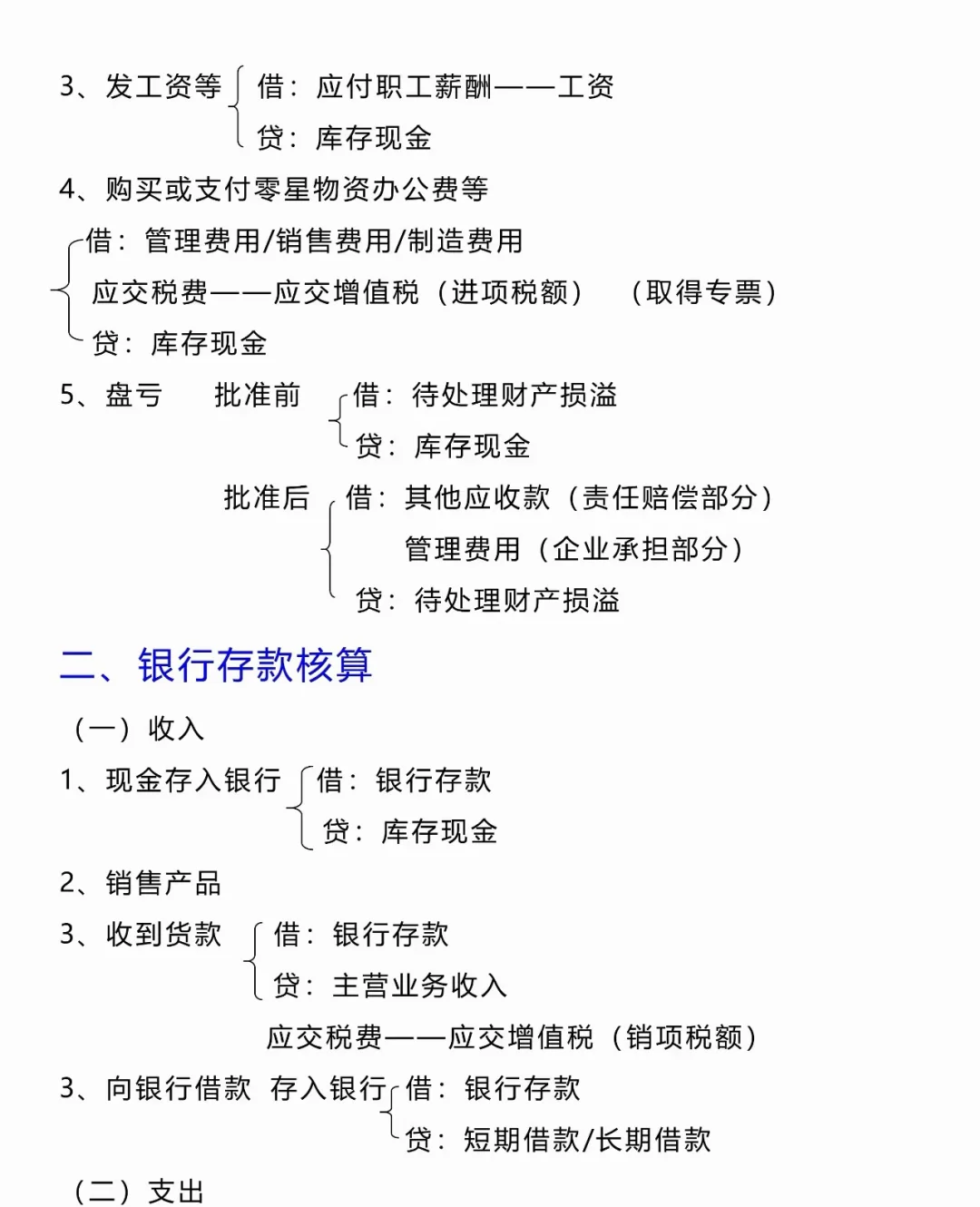 一次性把各行业会计分录讲得明明白白