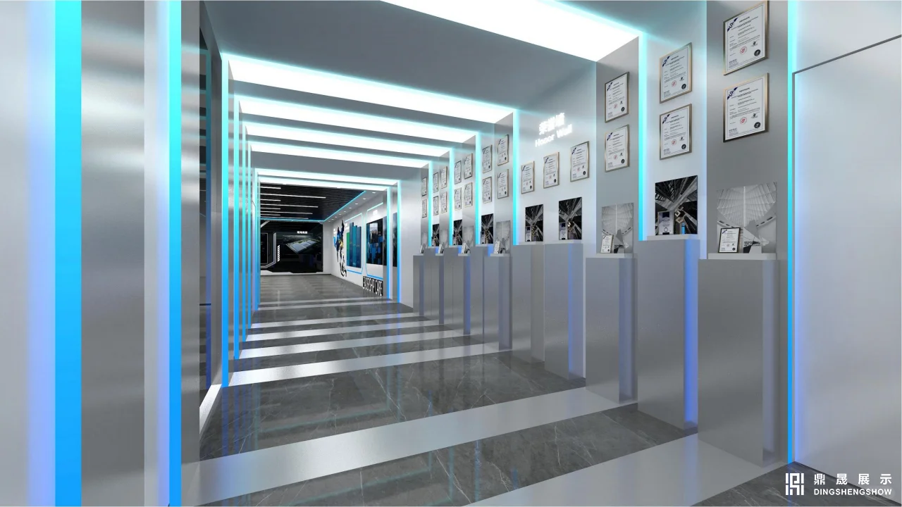 能源行业企业展厅-太阳能-高景集团品牌展厅