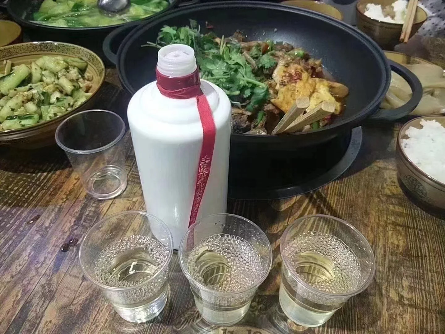 茅台镇自己人喝的茅台散装酒