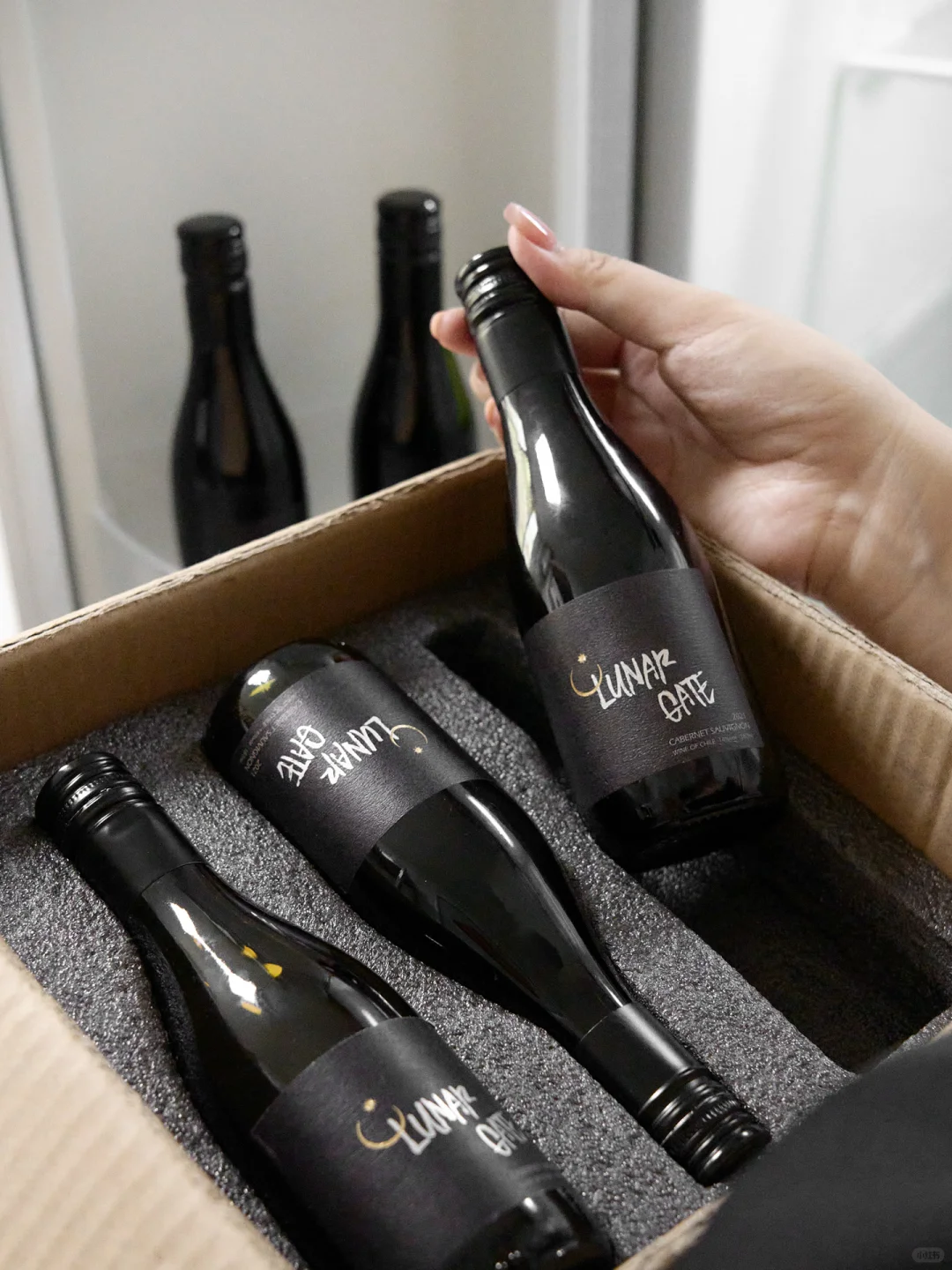 ?我要把这酒送给妈妈，巴掌大还进口?