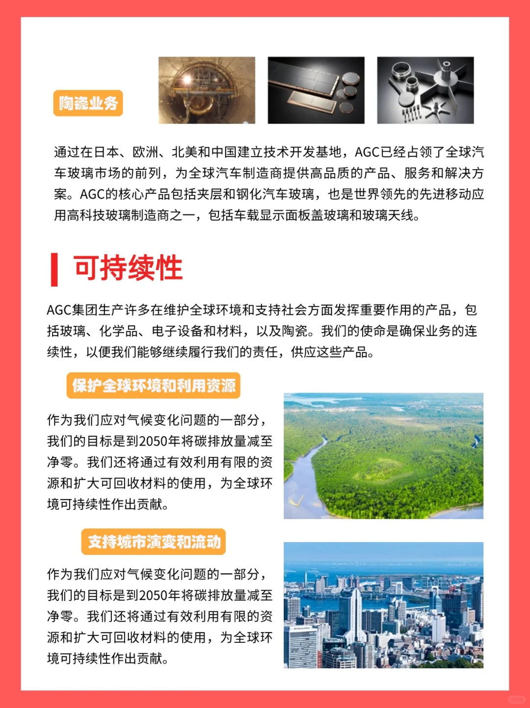 每天吃透一个海外企业——AGC株式会社