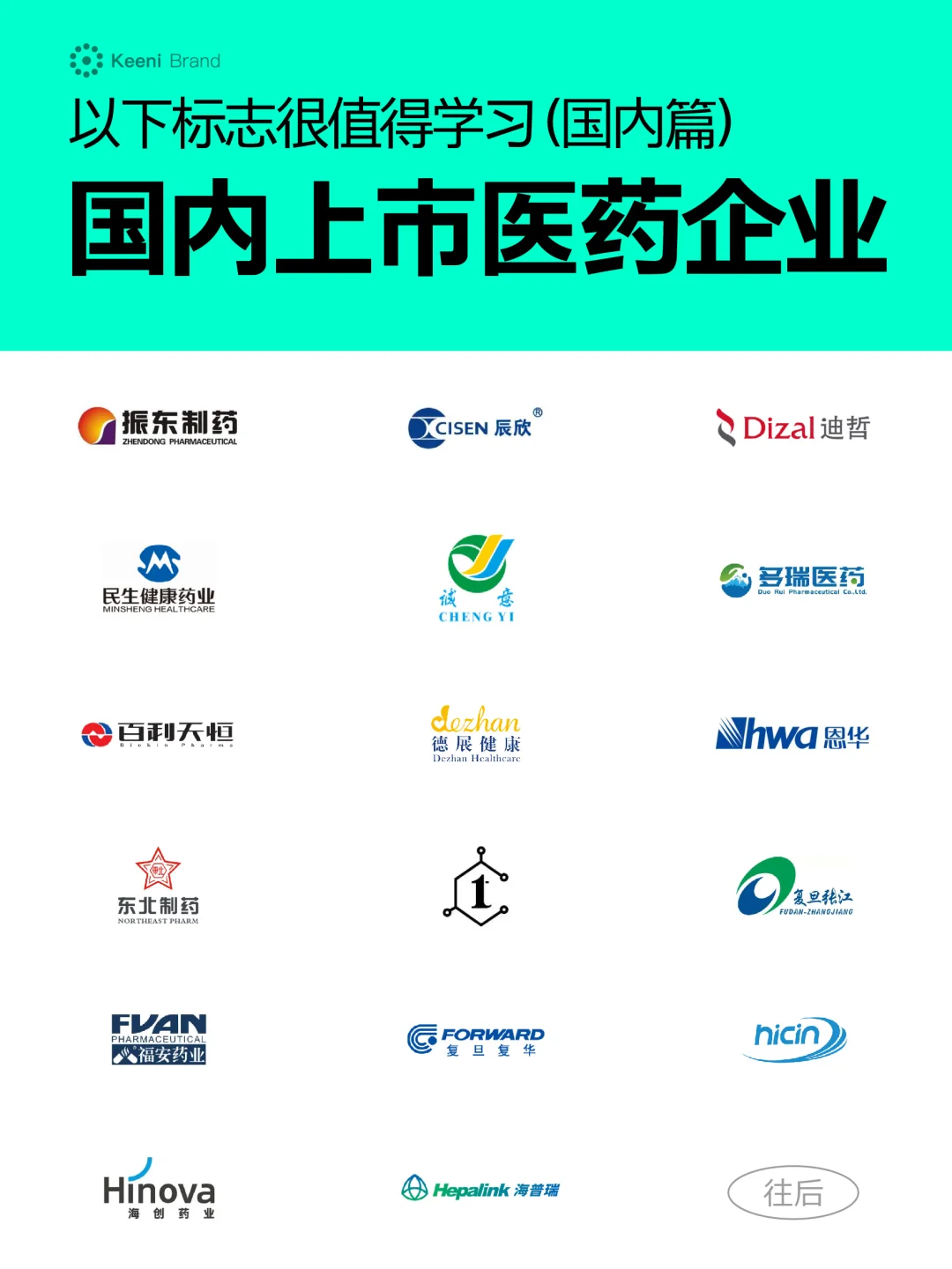 ???国内上市医药企业标志大合集