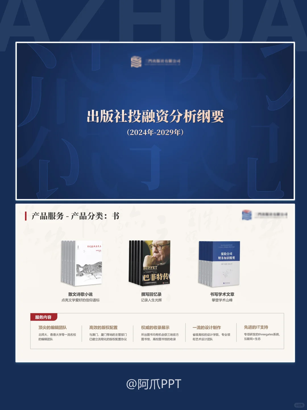 出版印刷行业企业介绍PPT