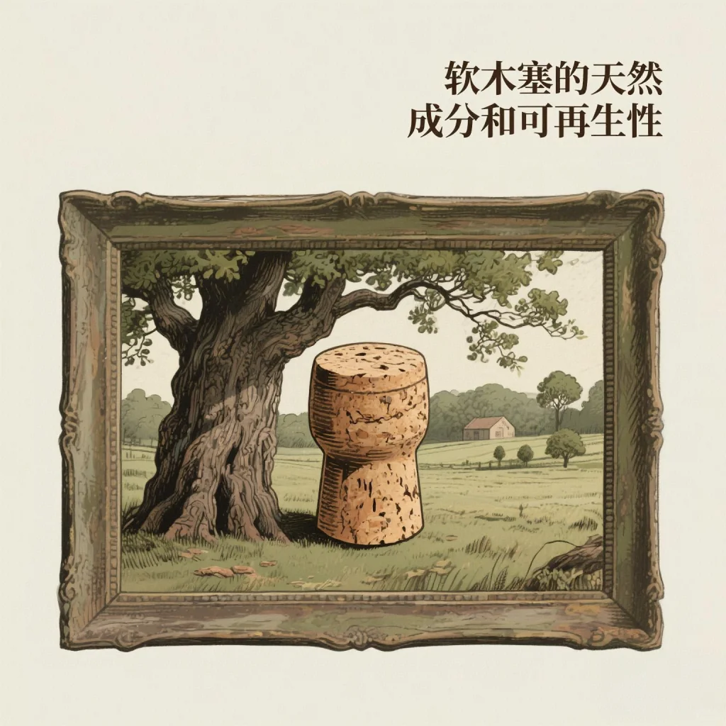 葡萄酒用软木塞封口❓