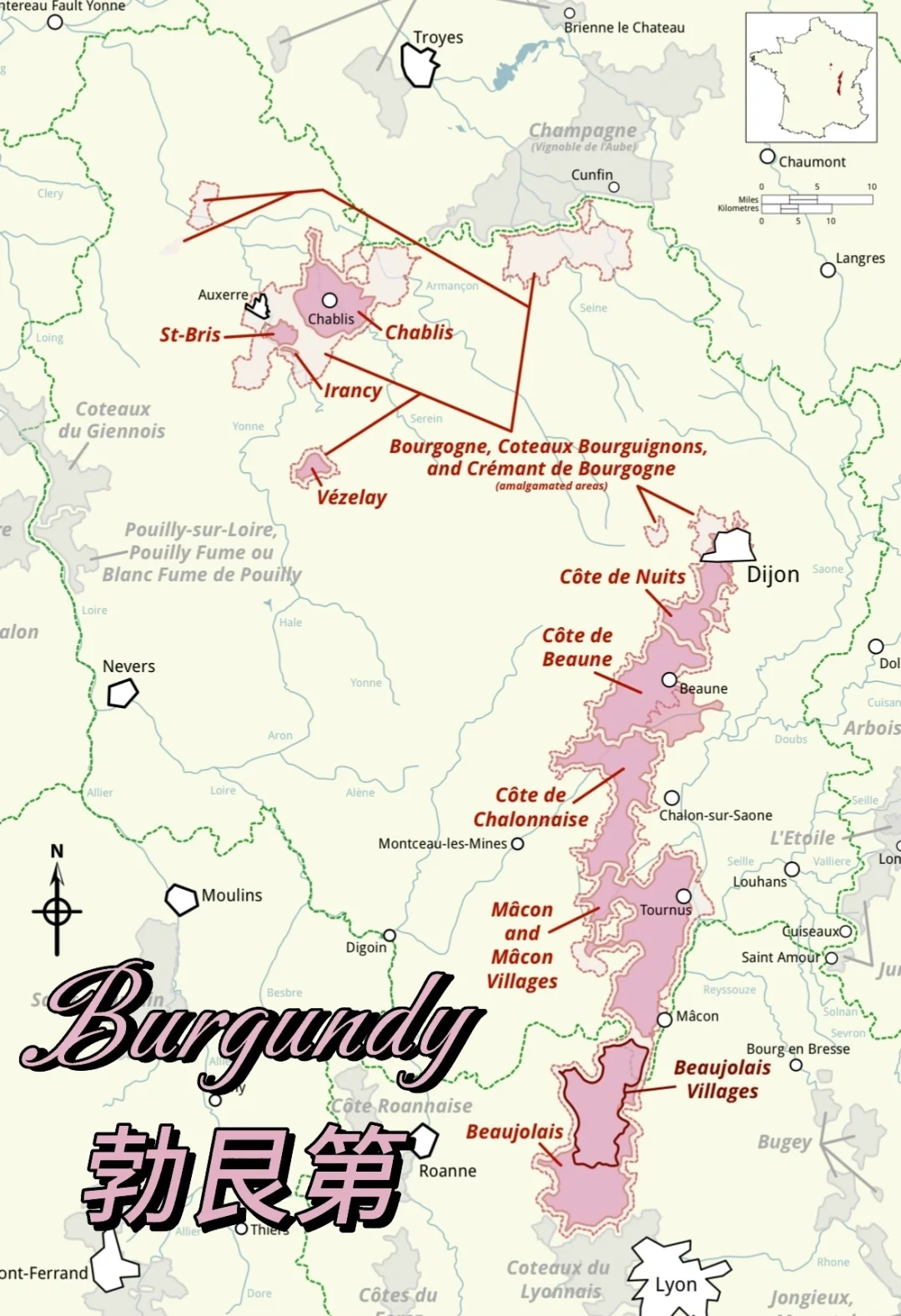 葡萄酒产区学习（四）：博若莱 Beaujolais