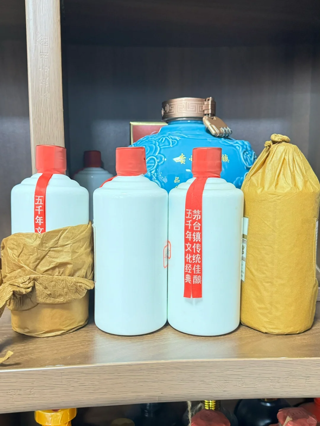 我自己喝的茅台口粮酒