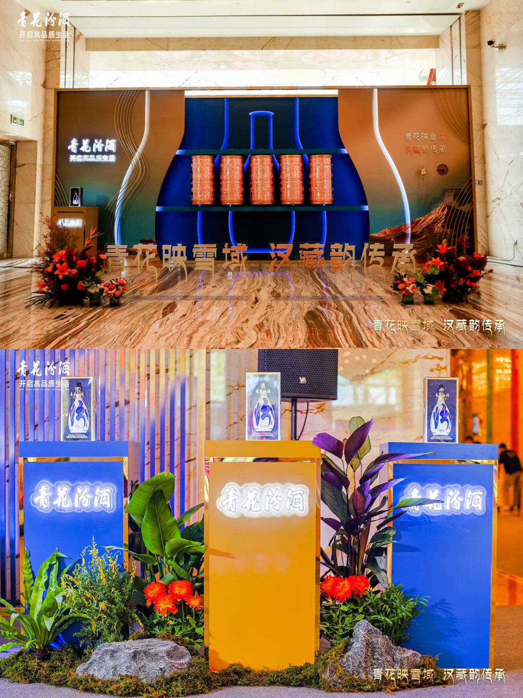 酒品发布会也有新花样!这波配色太高级了