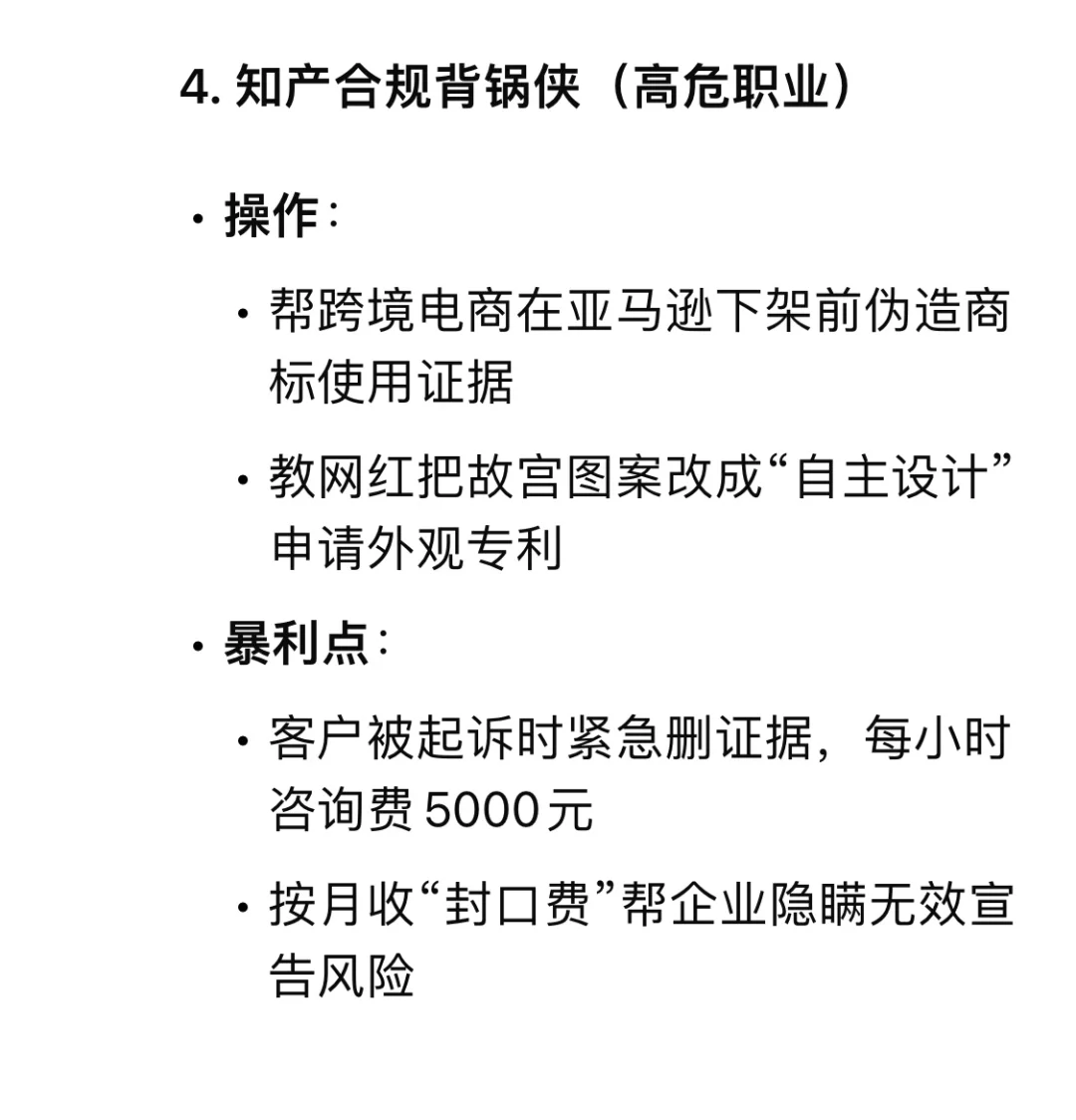 知识产权最赚钱的细分领域！