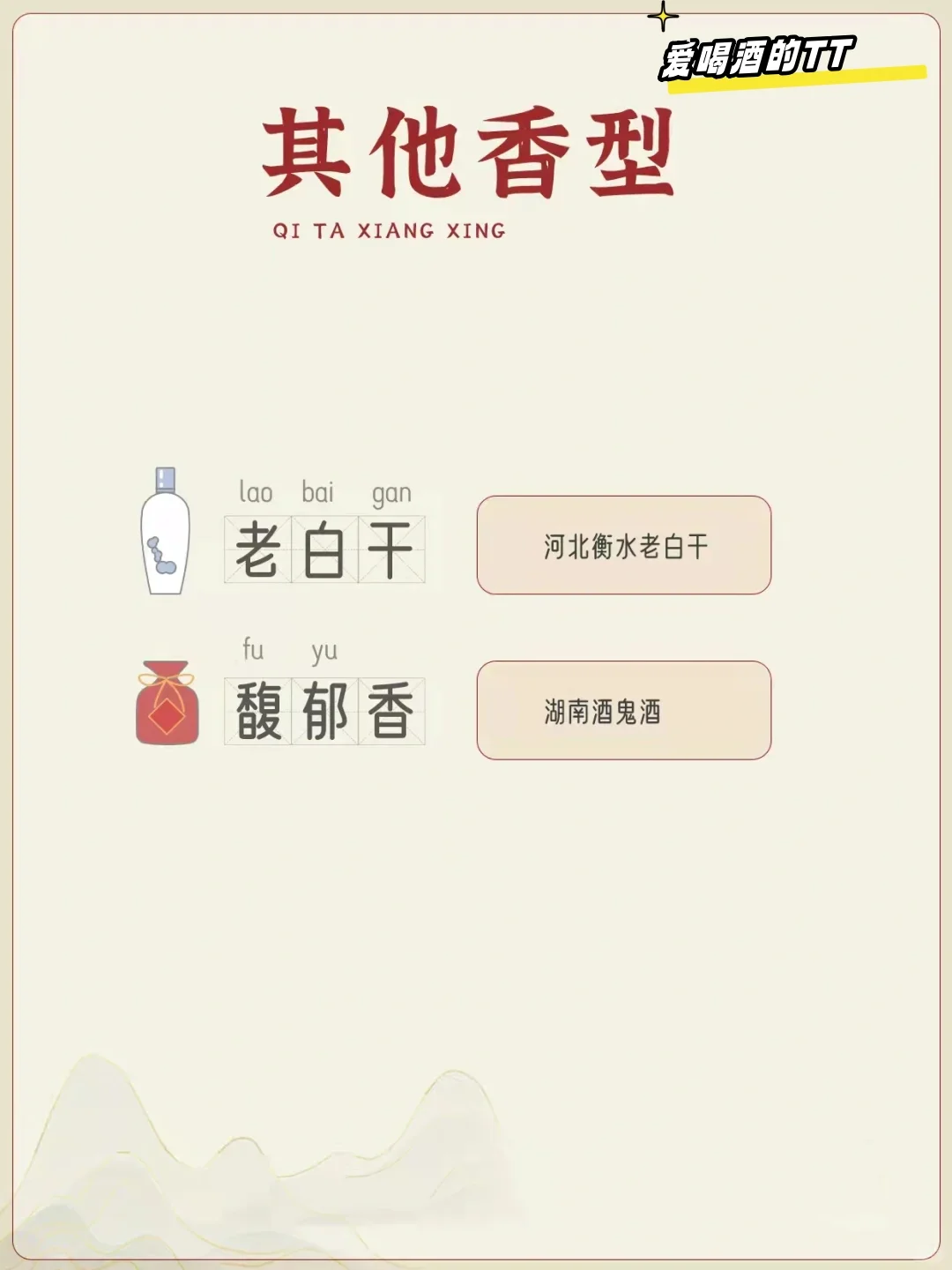 一图快速了解?|中华白酒12大香型详细