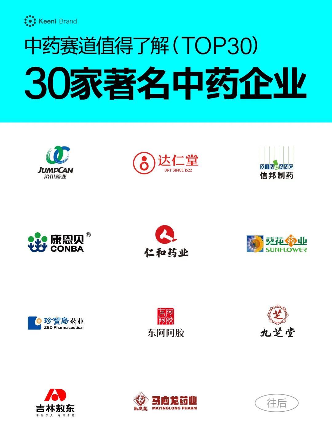 ???30家著名中药企业