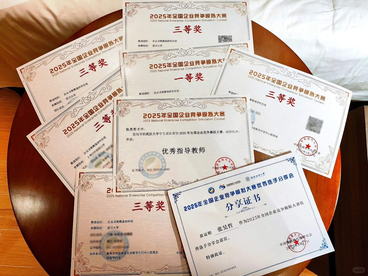 2025企模全国一等奖证书到手啦！！！?