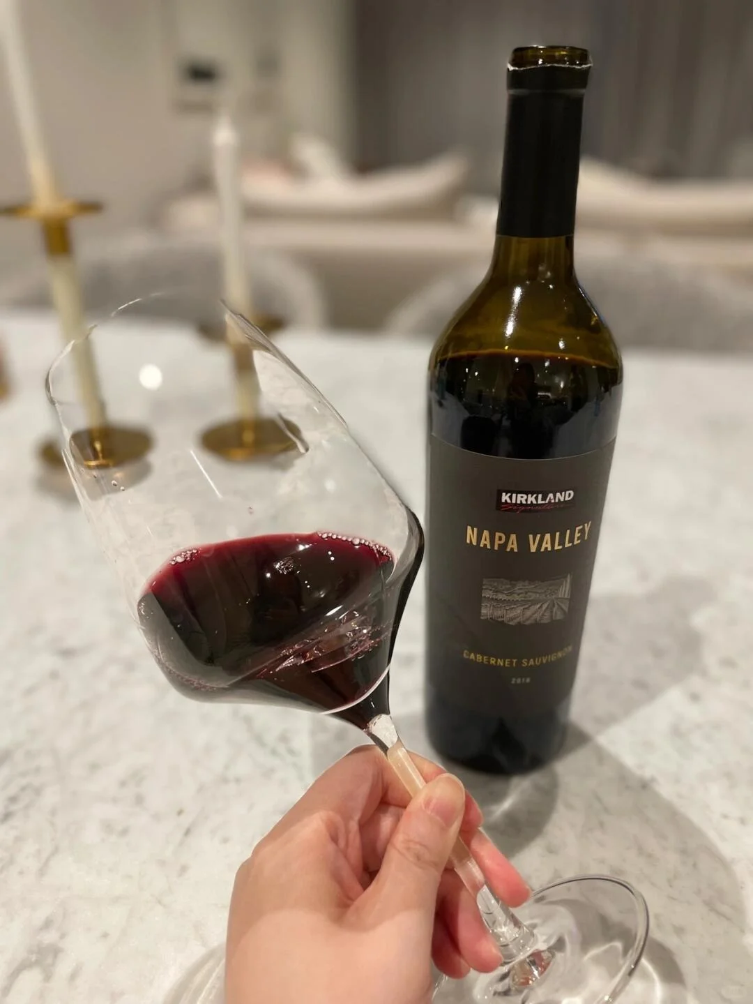 Today's happiness is given by wine.?