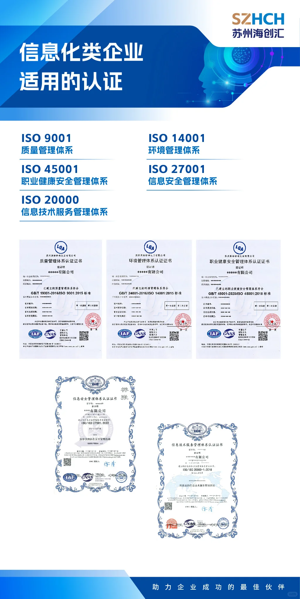 信息化类企业适合做什么认证？一篇读懂！