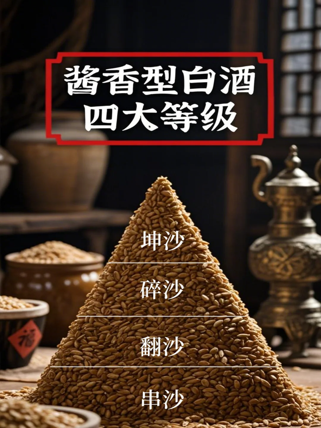 白酒冷知识｜酱香型白酒四大等级解密❗️