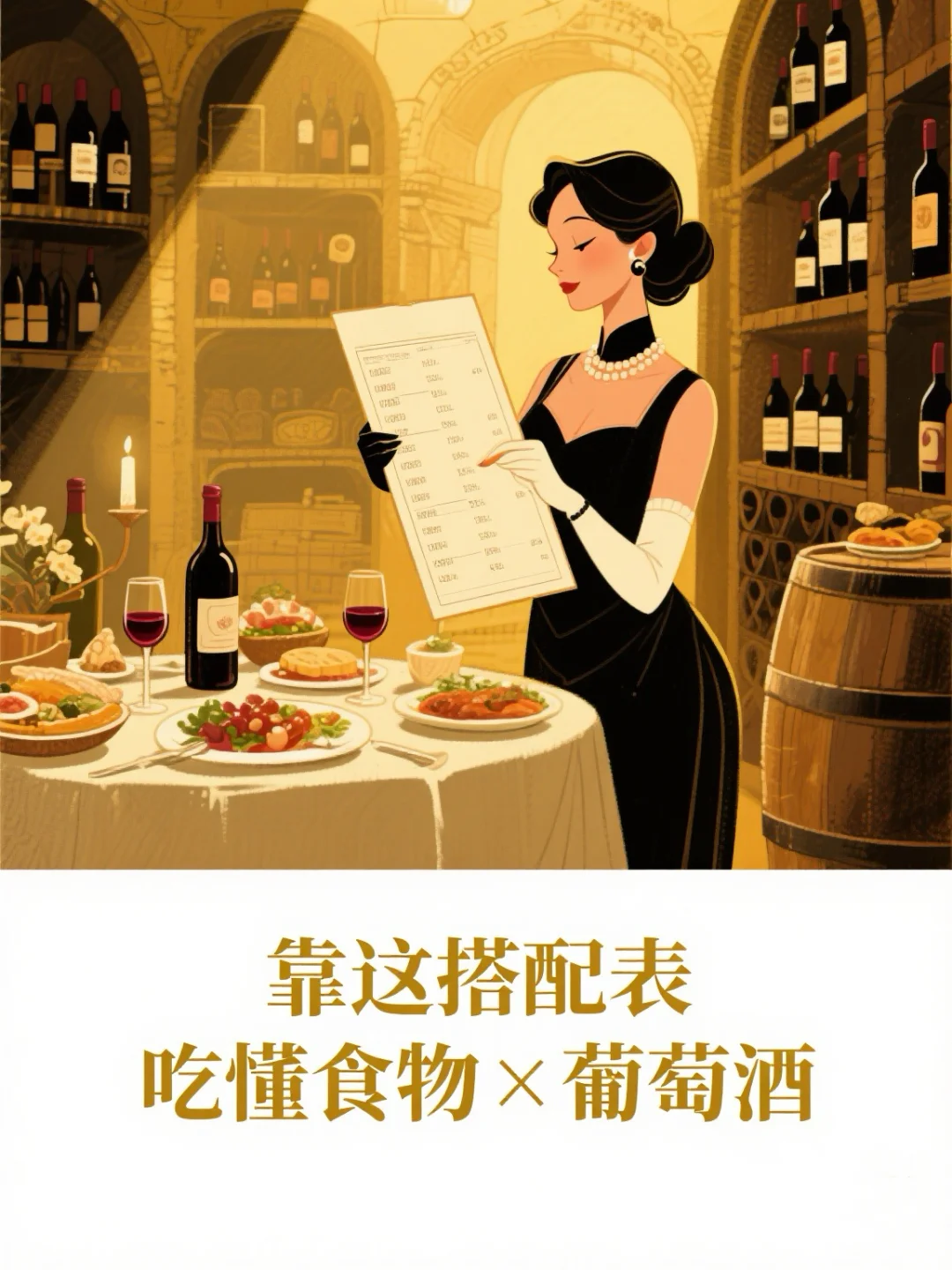 葡萄酒食物搭配大全