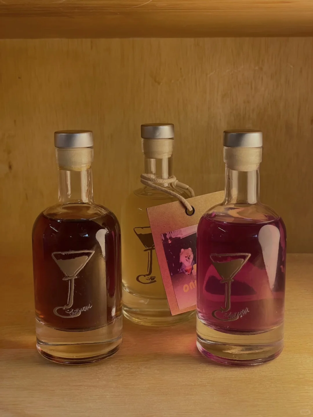 自己做的瓶裝鸡尾酒 来到??卖了一个月