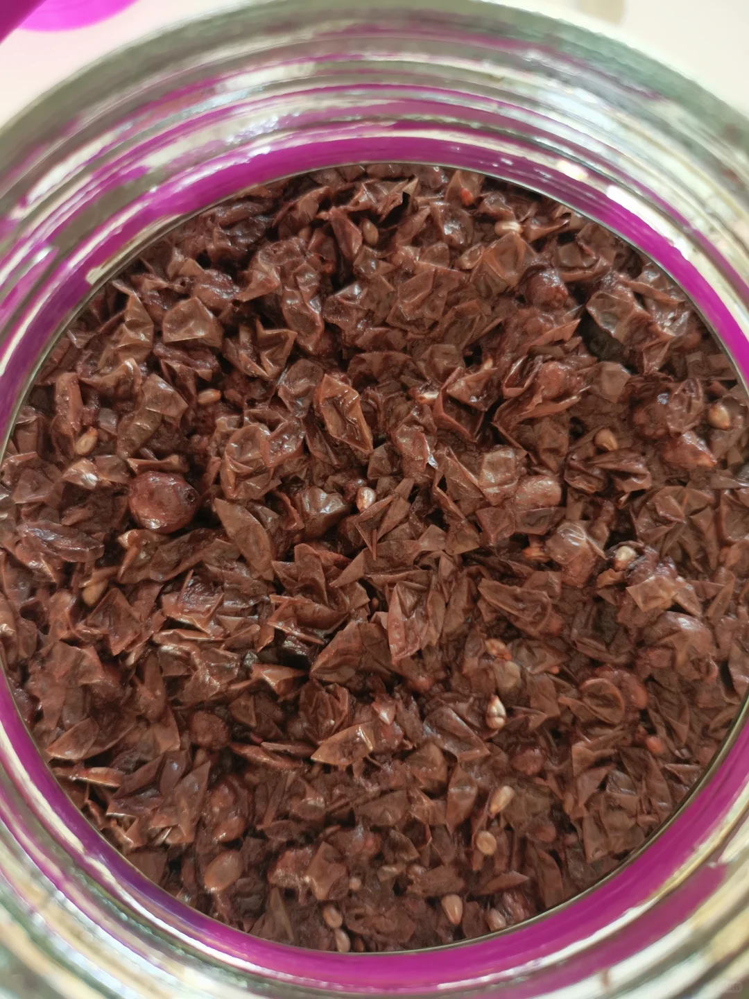 第十天气泡减少，变为暗红色，想喝一口