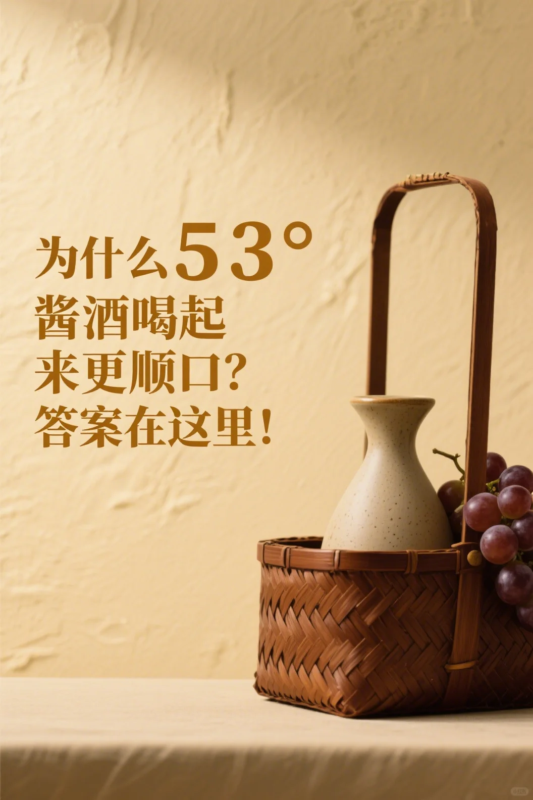 为什么53°酱酒喝起来更顺口？答案在这里！