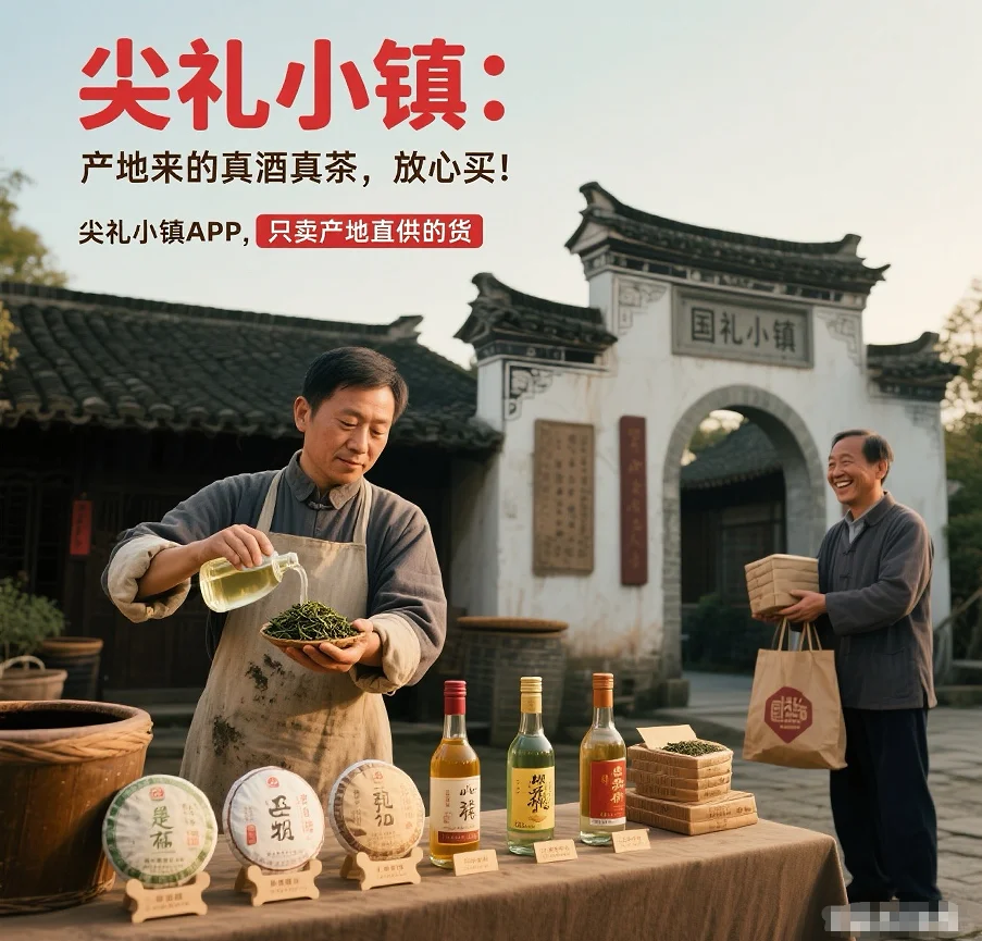 做白酒小批量分销？尖礼小镇带你开启新商机