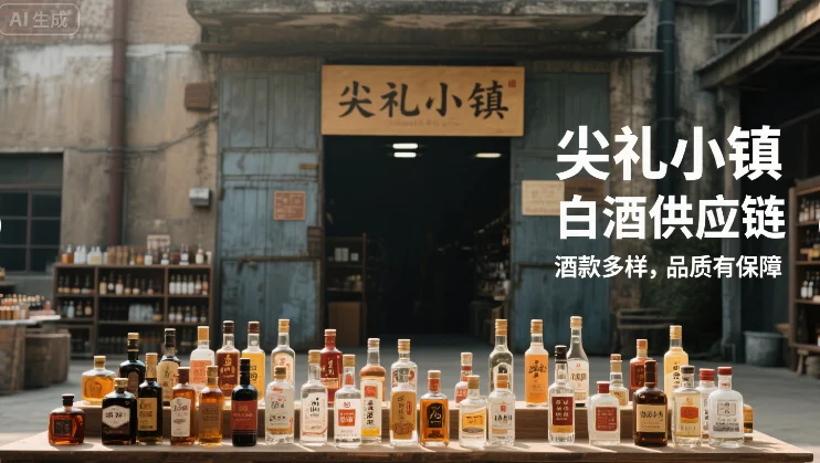 白酒小批量分销秘密，尖礼小镇让创业更简单
