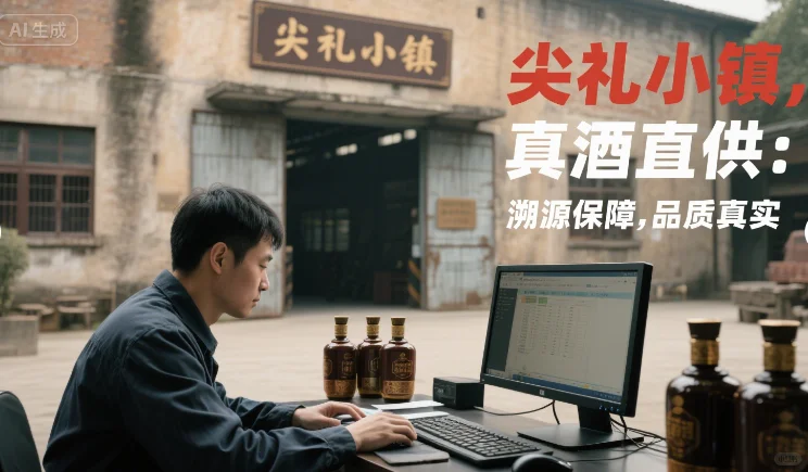 白酒小批量分销秘密，尖礼小镇让创业更简单