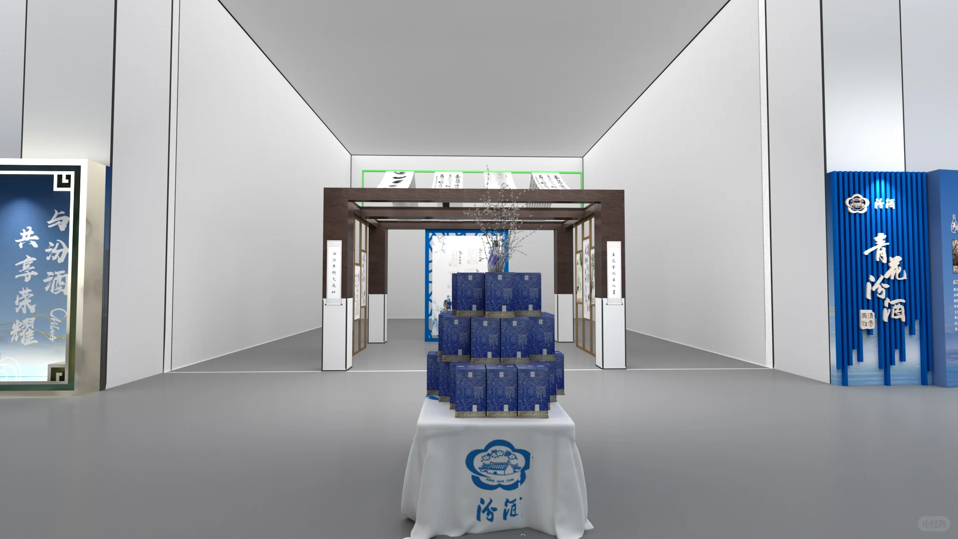 宝石蓝书页屏风后，藏着木结构的‘酿酒诗术