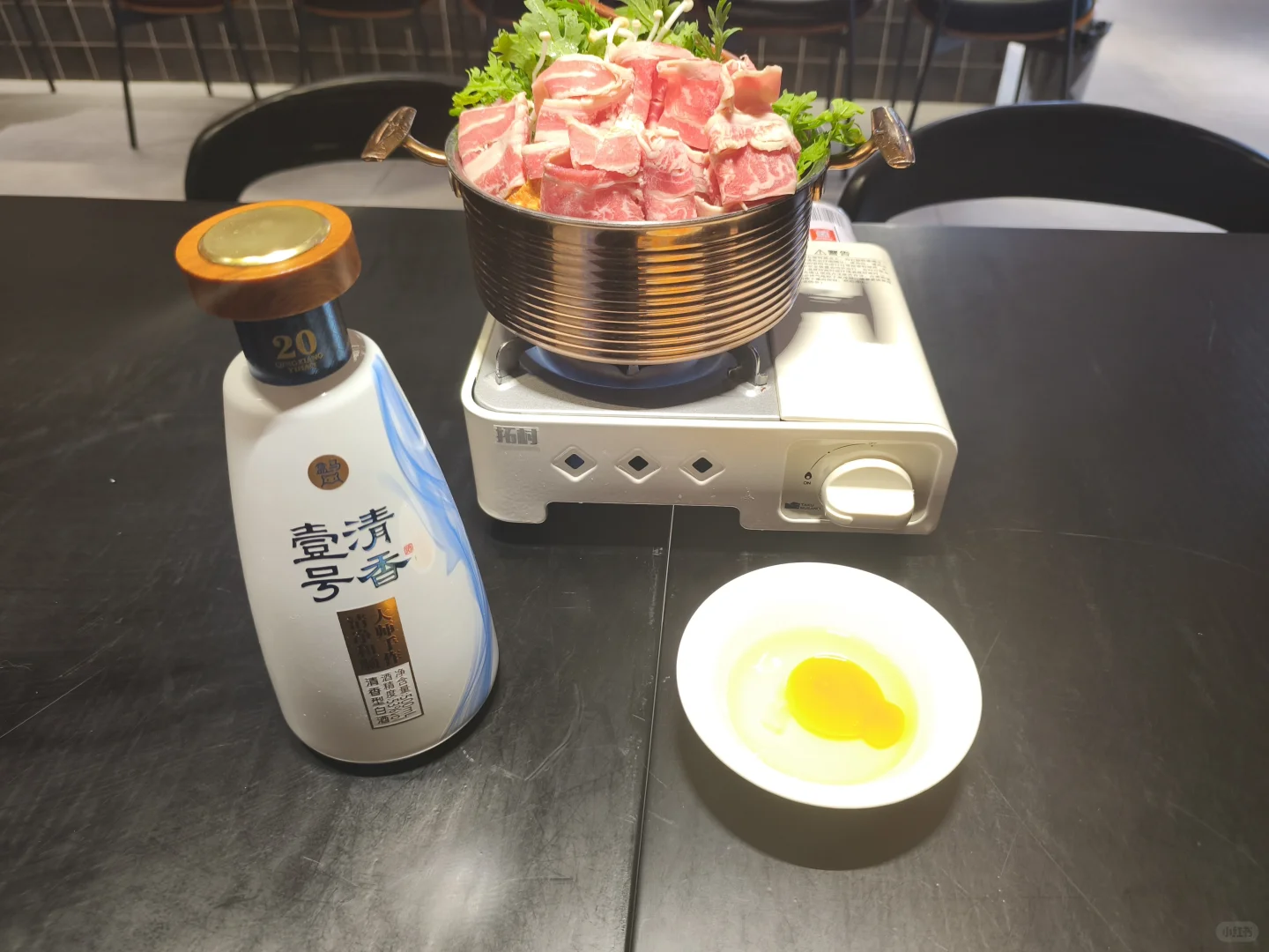 ?日式寿喜烧标配！盒马清香白酒太搭了！