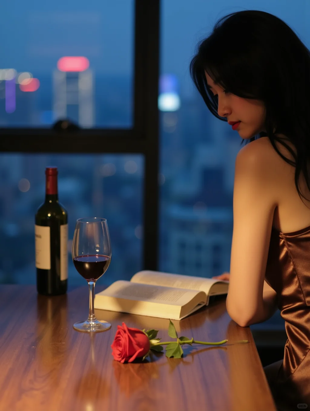 微醺入夜｜在桌角撞见浪漫