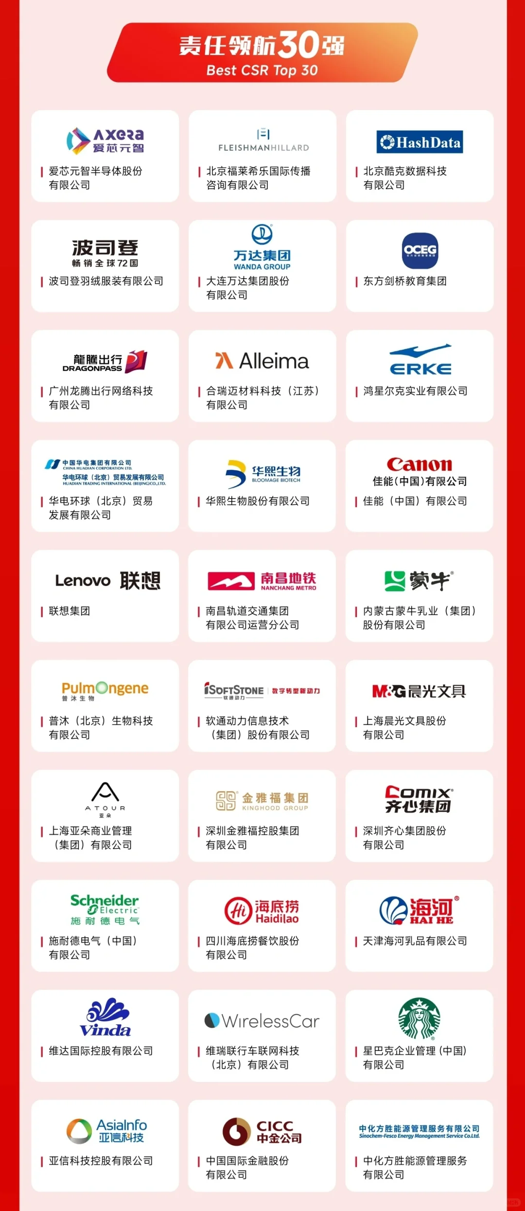 2024幸福企业百强榜～责任领航30强??