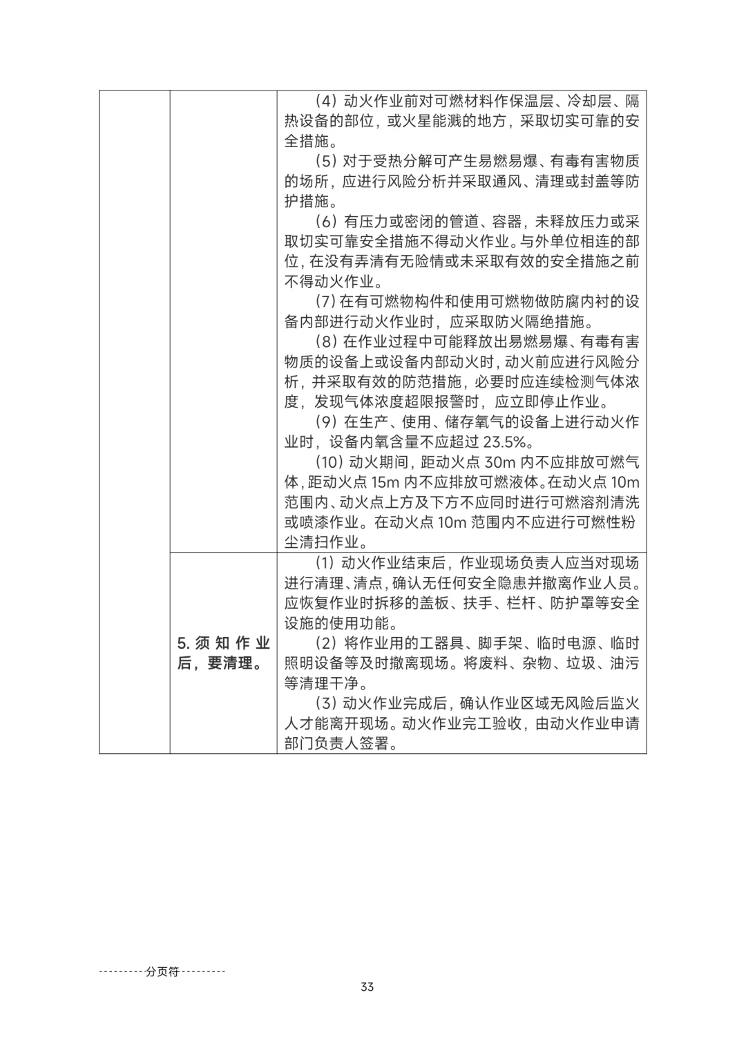 各行业安全指导手册！