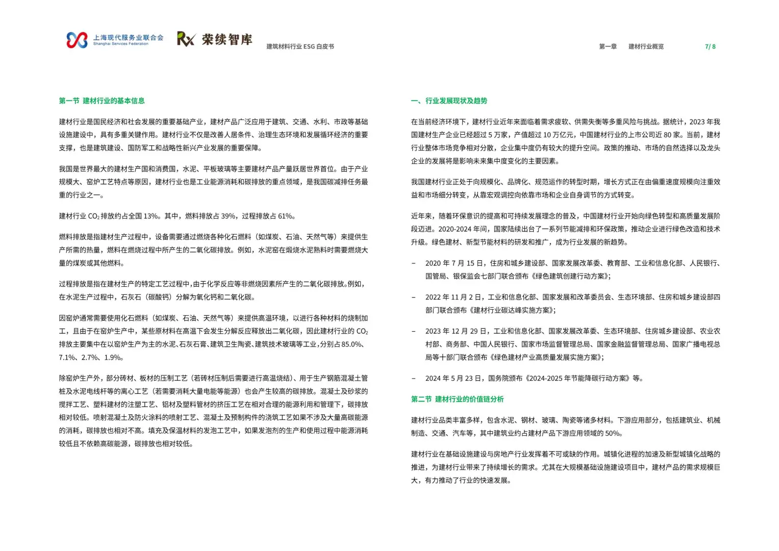 2025年建筑材料行业ESG白皮书