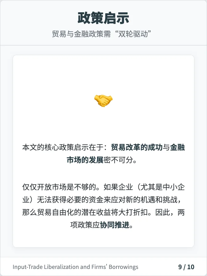 68 投入品贸易自由化对企业借款的影响 JCE