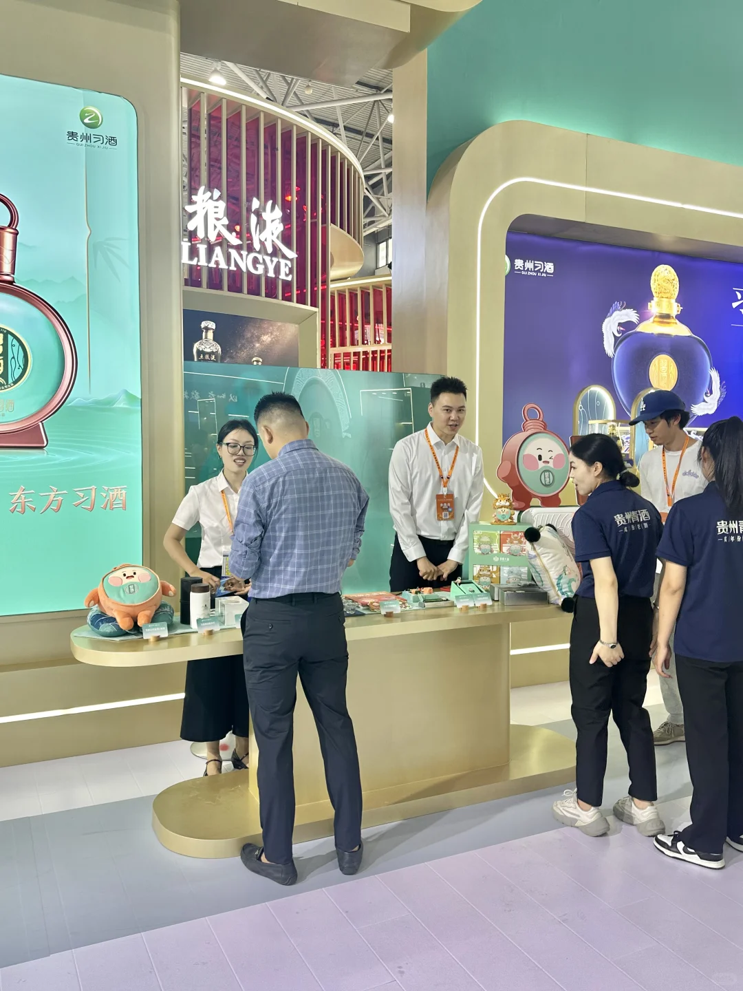 打卡完贵阳酒博会✨爱上习酒了?