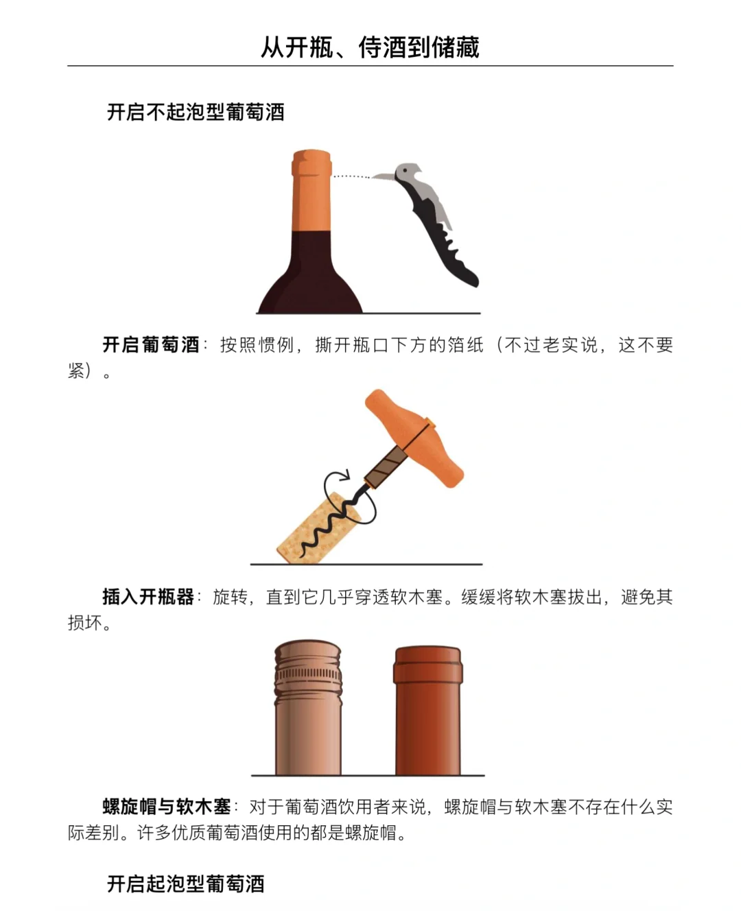 葡萄酒基础知识｜开瓶、醒酒、酒杯、温度