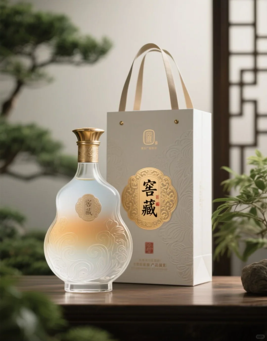 设计|清香白酒包装设计|高端白酒礼盒设计